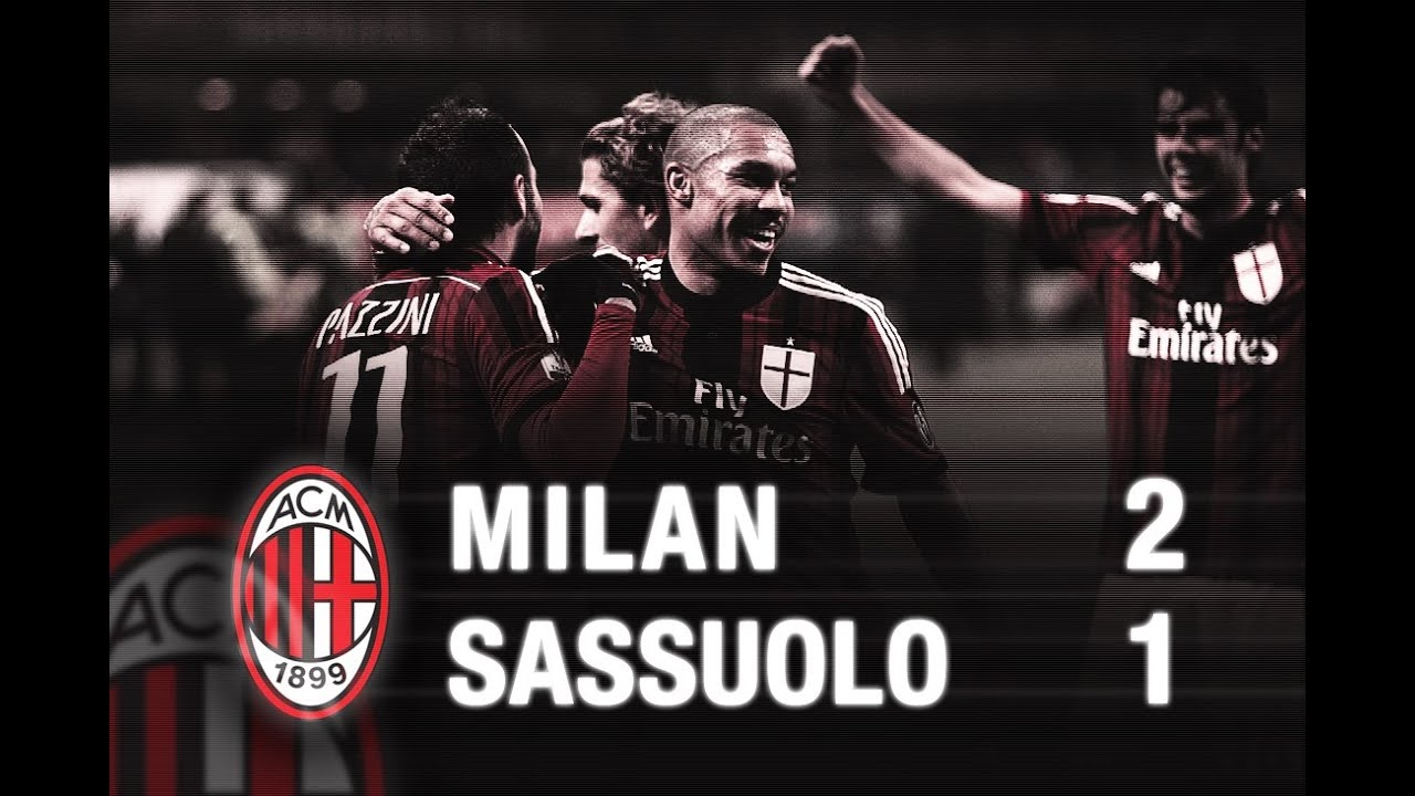 Milan-Sassuolo 2-1 Highlights | AC Milan Official