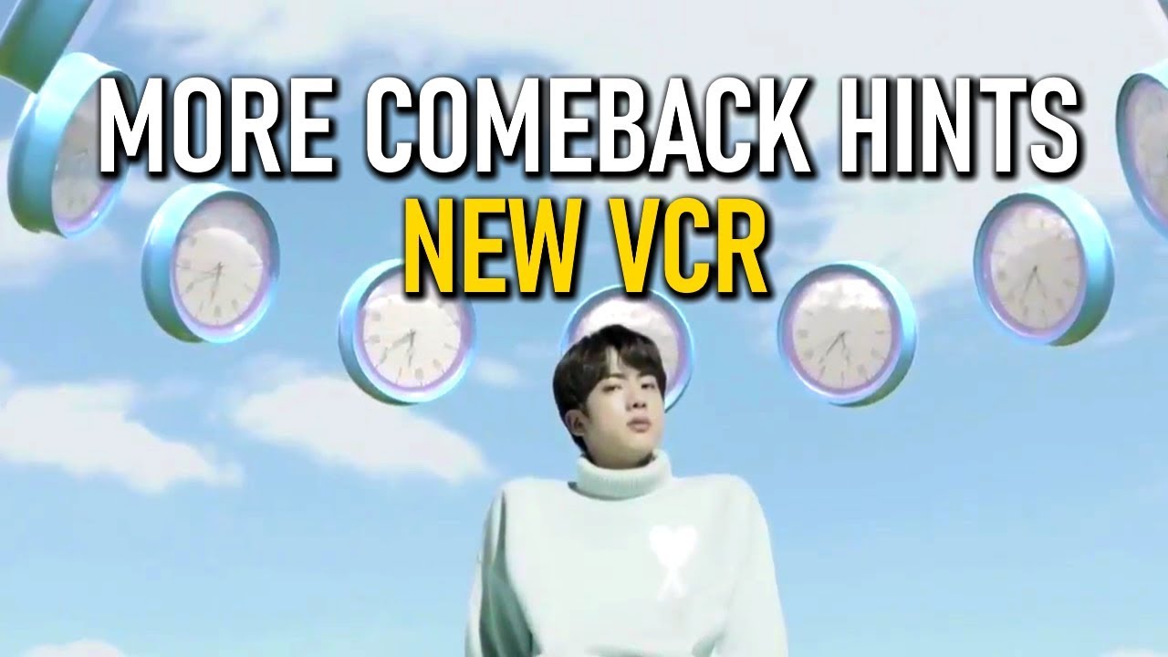 BTS NEW VCR & COMEBACK HINTS [THEORY] #SpeakYourselfTourFinal