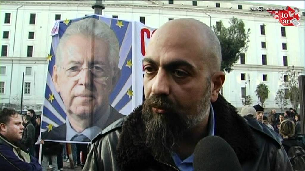 La giornata di Casapound a Napoli