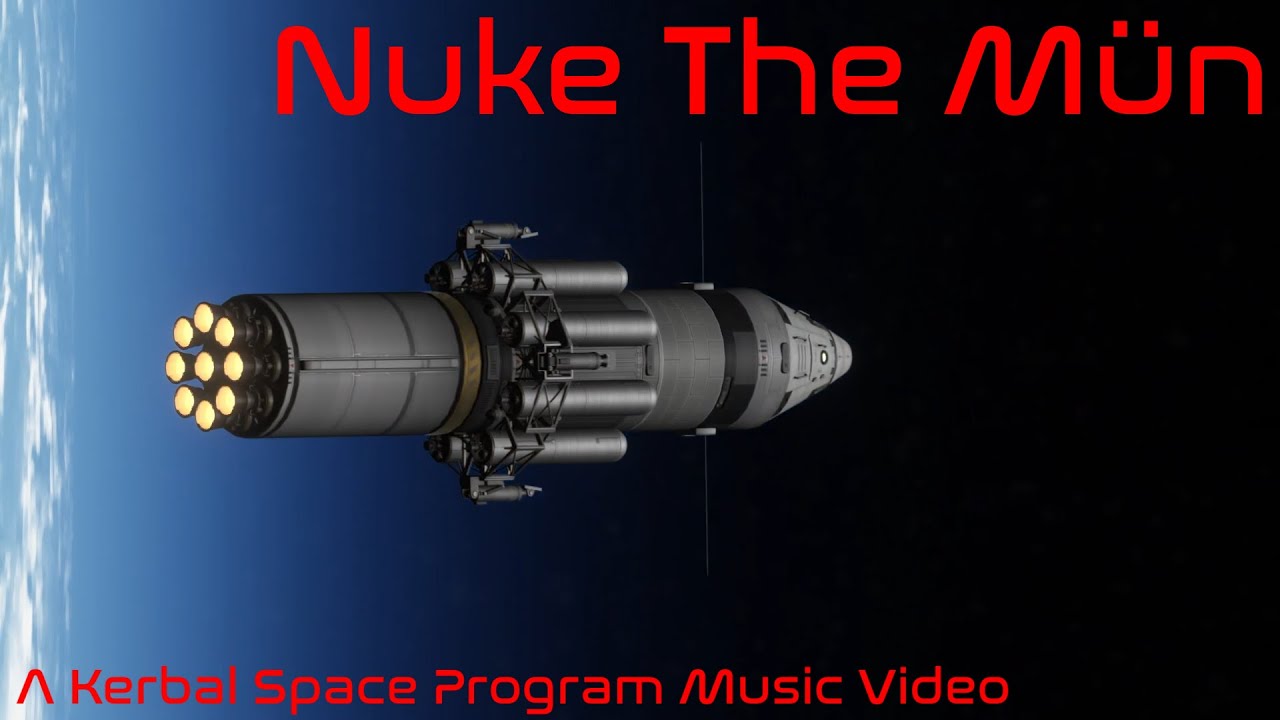 Nuke The Moon by Epic Mountain for @kurzgesagt - Kerbal Music Video