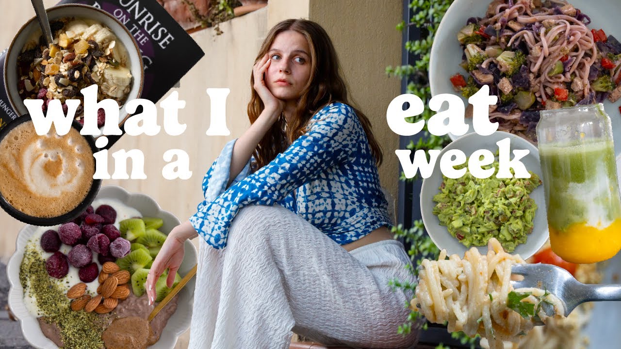 WHAT I EAT IN A WEEK AS A *NUTRITIONIST* early summer meals / vegan