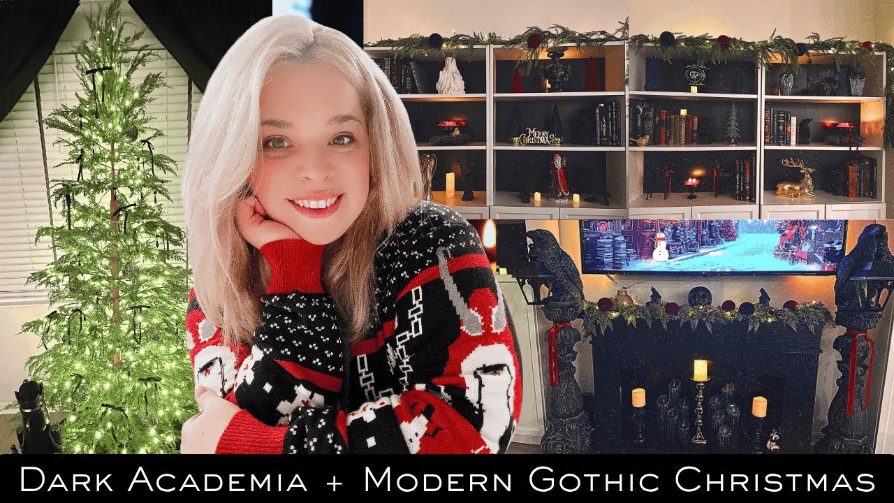 I Turned My Home Into a Gothic Christmas Dream ✨