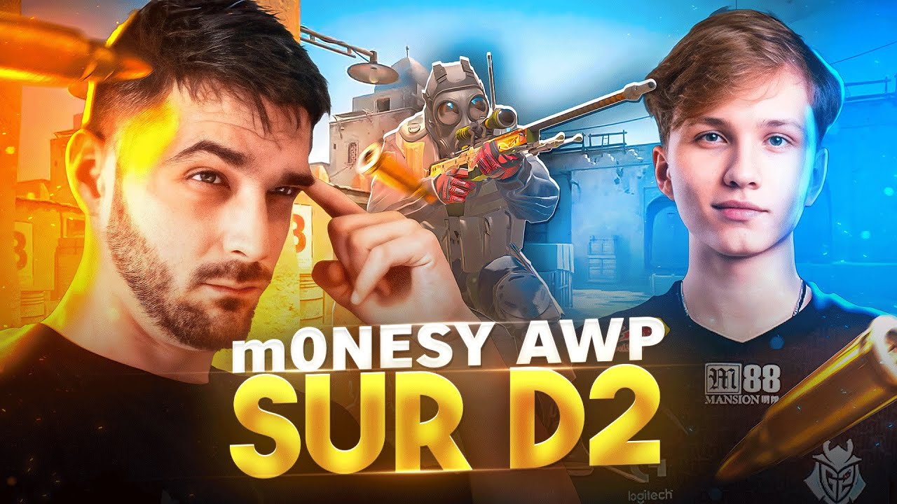 L'AWP sur Dust2 avec m0NESY (top2 HLTV 2024)