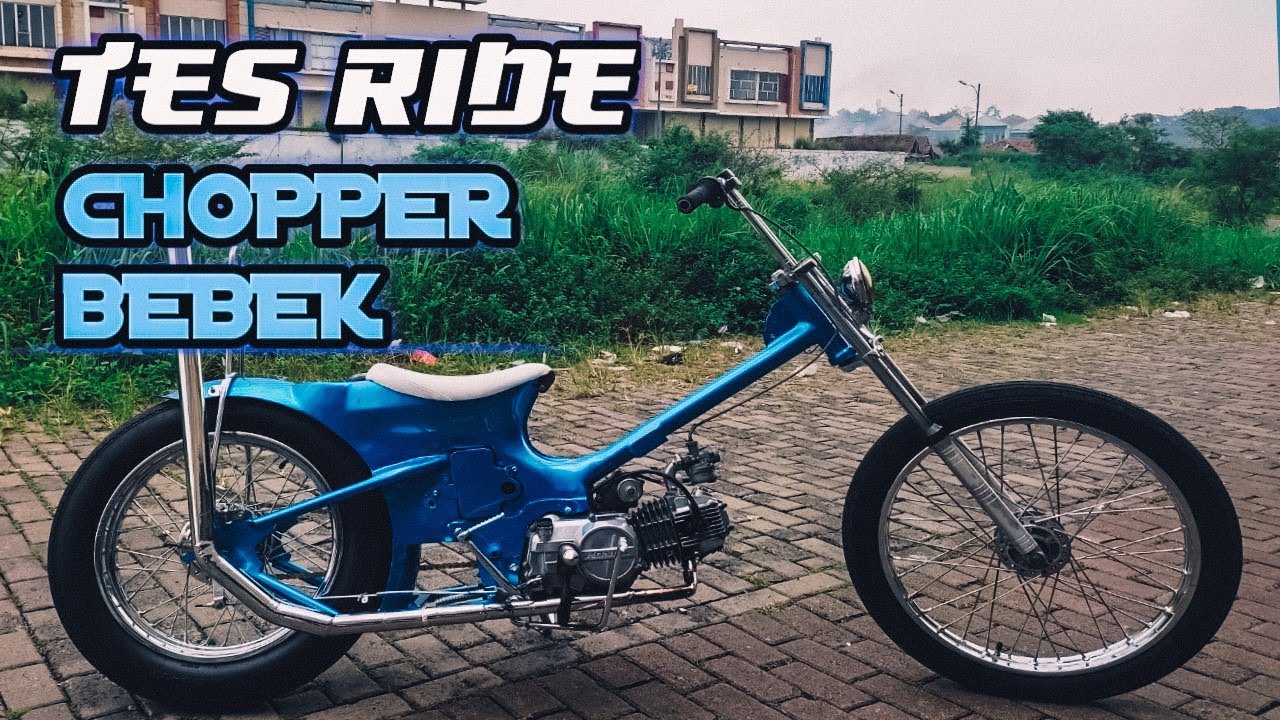 TES RIDE [ CHOPPER ] MESIN BEBEK HONDA