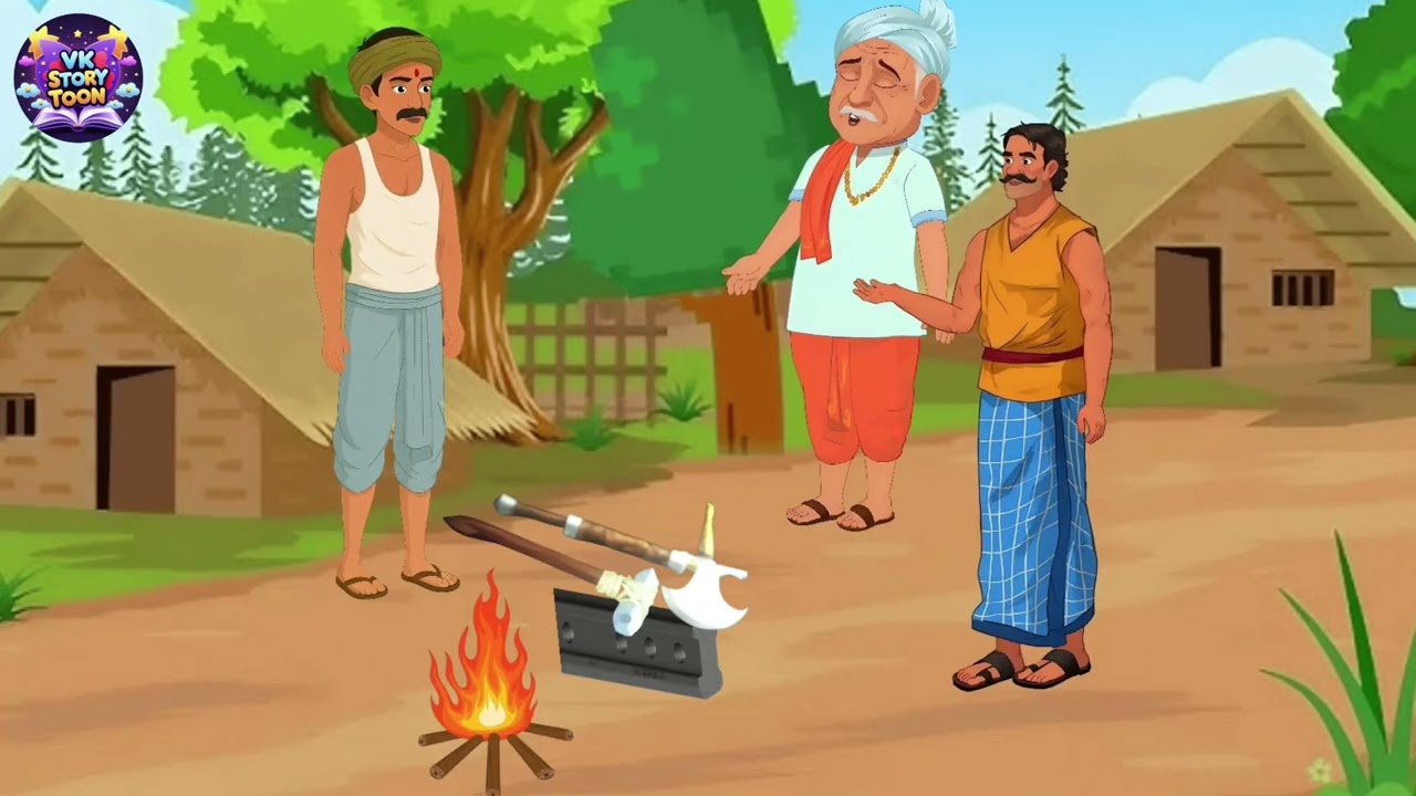 गरीब लोहार का जादुई बकरी | Hindi Story | Hindi Kahaniya | Moral Stories | cartoon story