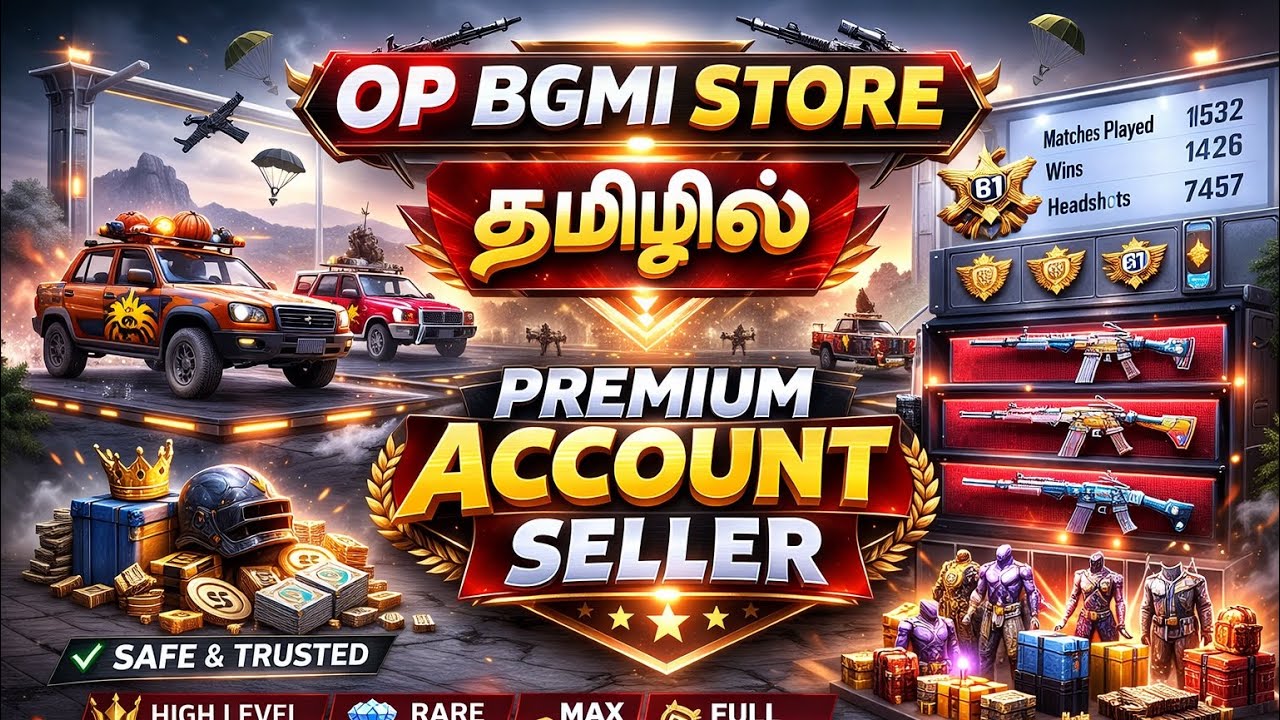 BGMI id sale | trusted and safe 100% | bgmi id seller | bgmi legit UC purchasing | in tamil