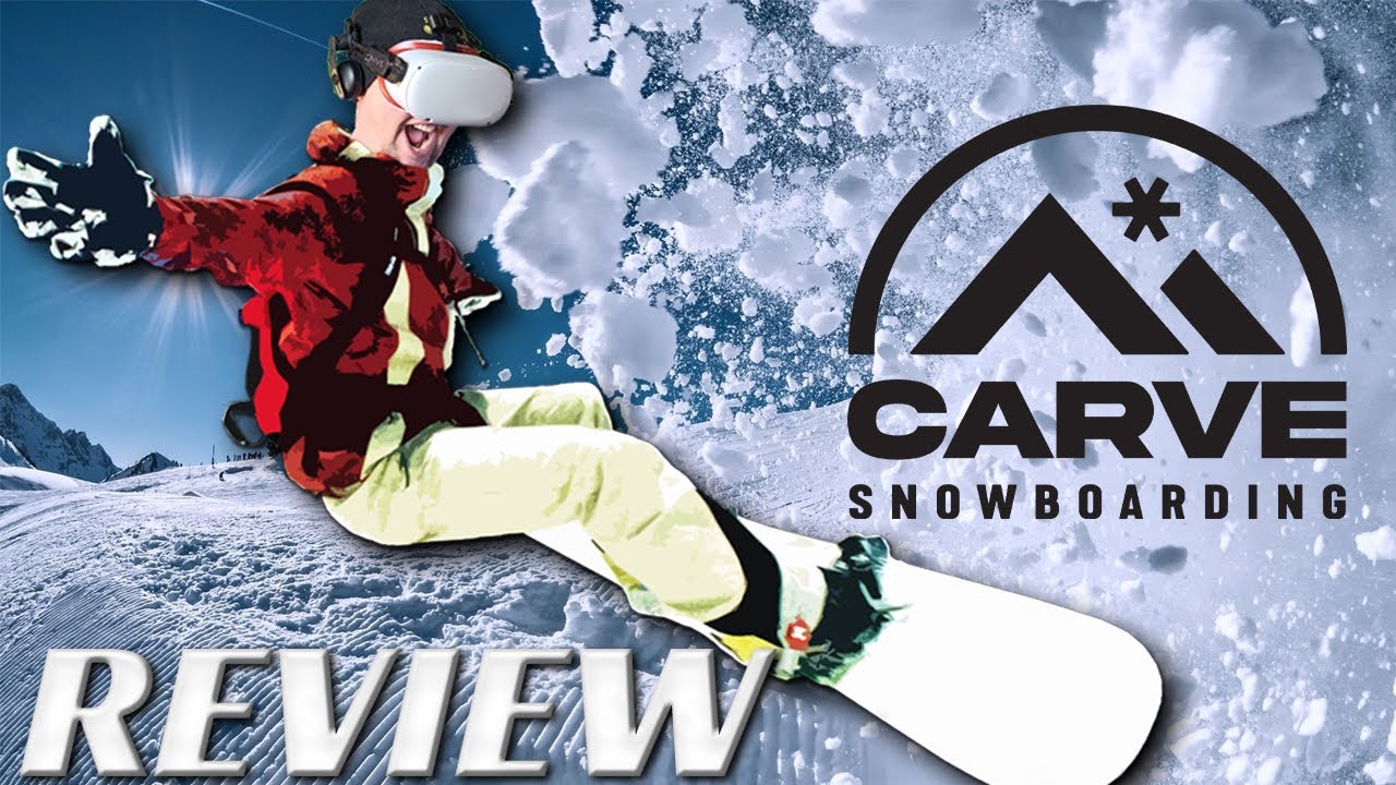 Carve Snowboarding VR | Review (Quest) | Waist Deep in FUN