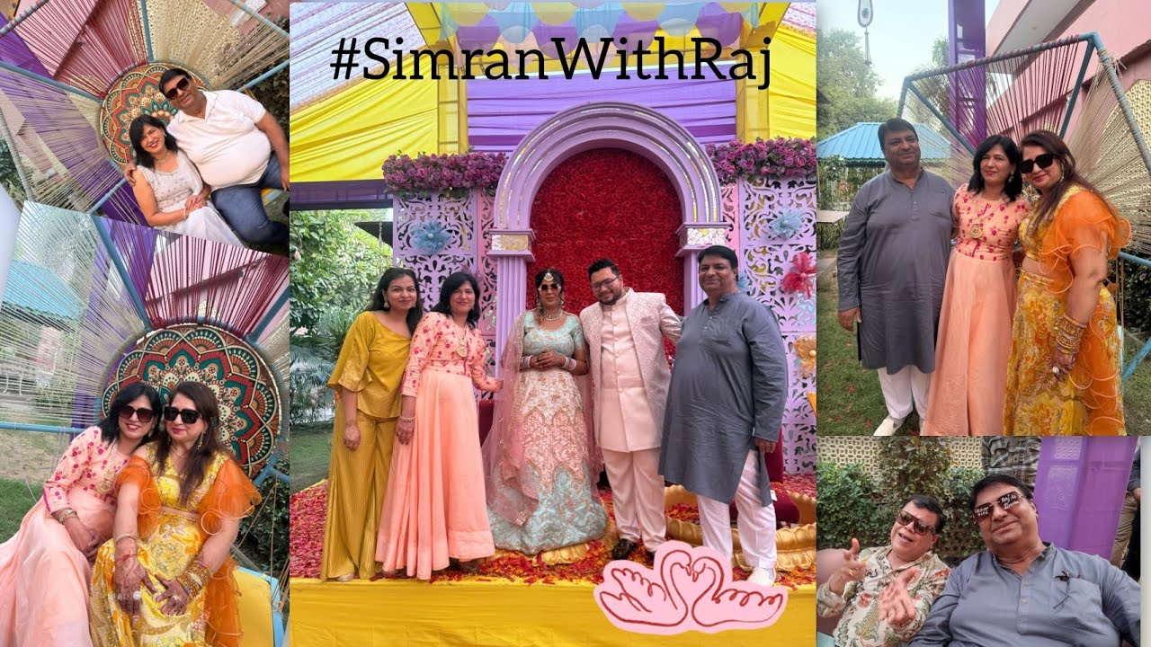 SimranWithRaj - Day 1 : Janeyu & Haldi ceremony. Jodhpur madness 💛🌞🌸