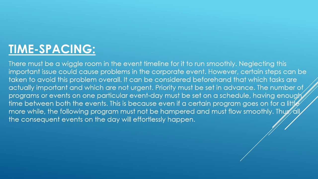 12 CHALLENGES FACED BY A CORPORATE EVENT PLANNER