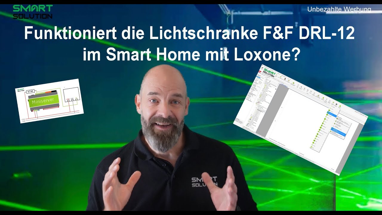 Funktioniert die Lichtschranke F&F DRL-12 im Smart Home mit Loxone?