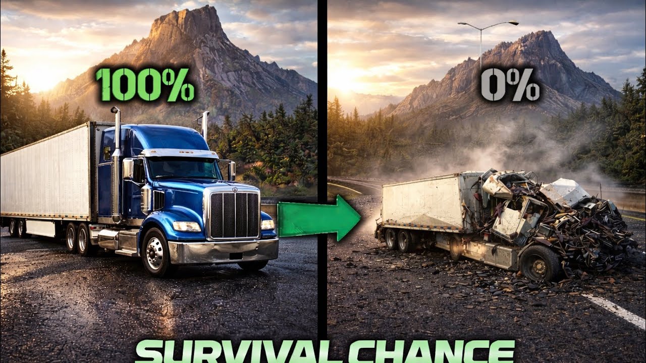 Trucks vs Extreme Crashes – Survival Chance! | BeamNG.drive