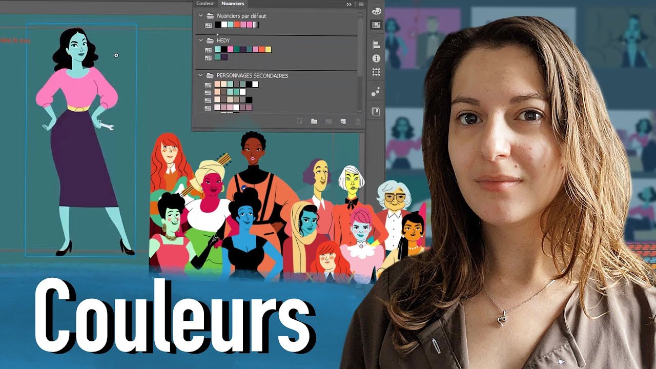 LE TRAVAIL DE COULEUR EN ANIMATION | avec Mathilde Lathière (Les Culottées)
