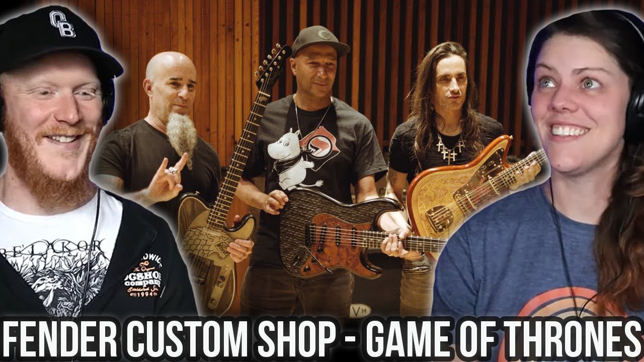 COUPLE React to The Game Of Thrones Theme Song | Fender Custom Shop | OB DAVE REACTS