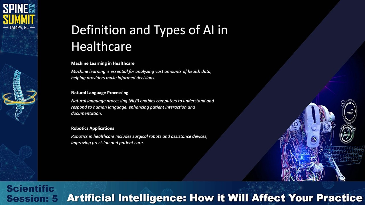 DSPN Spine Summit 2025 | Day 2 | 2 22 25 | Dr. Knightly | Ethical Medio Legal Aspects of AI