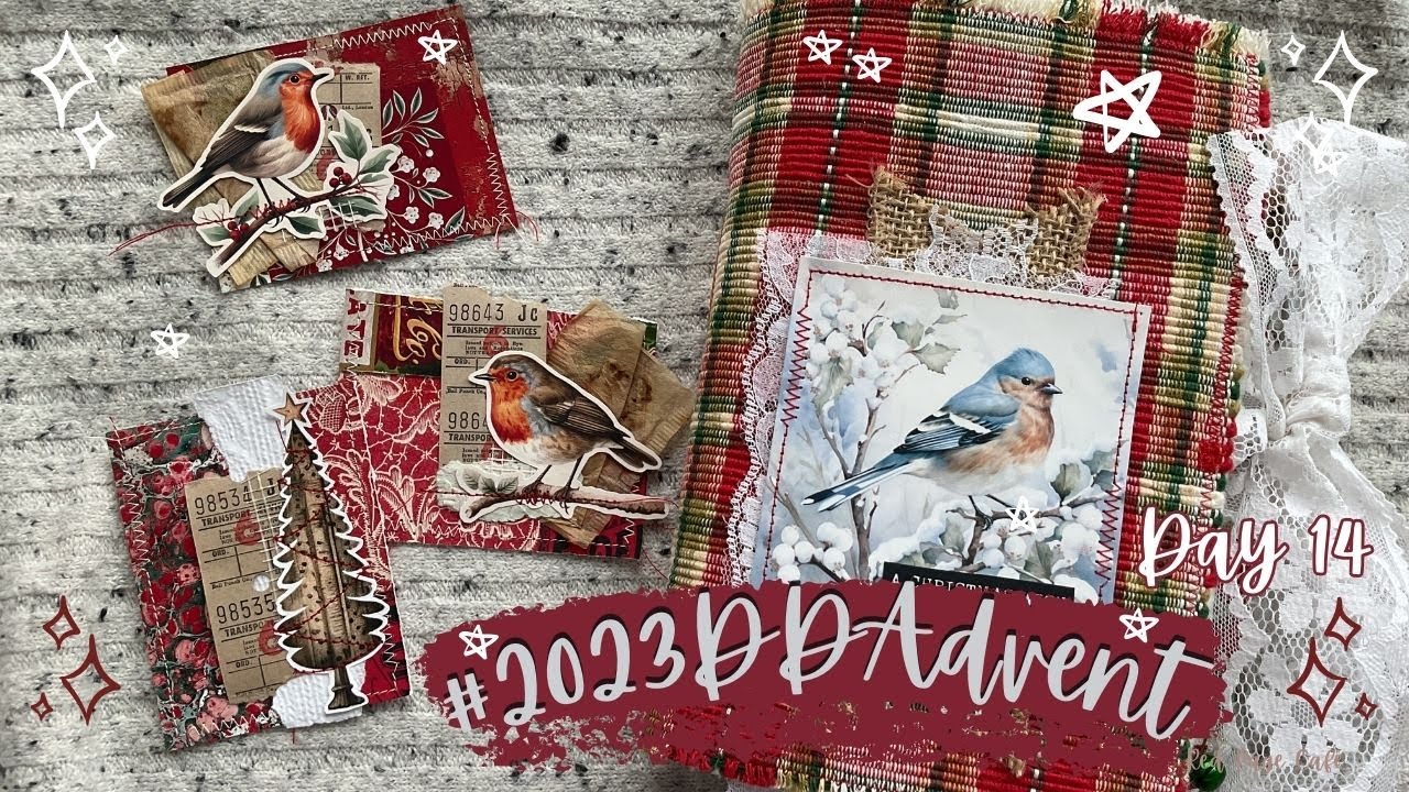 #2023ddadvent Let's Create - Christmas Clusters & my December Daily Journal flip through