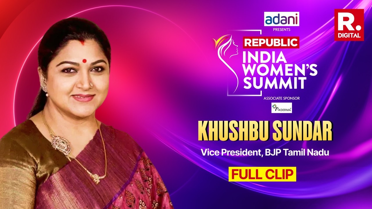 India Women Summit | EP 2 | Khushboo Sundar on Voice & Leadership