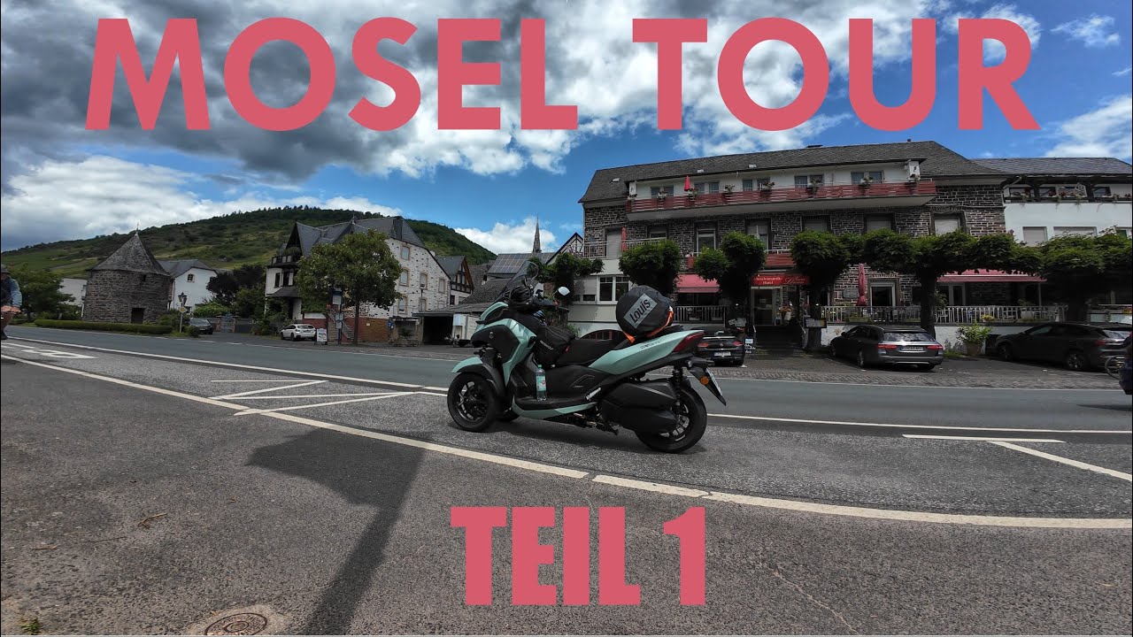 TRICITY 300 MOSEL TOUR 🛵 2 TAGE 800KM TEIL 1