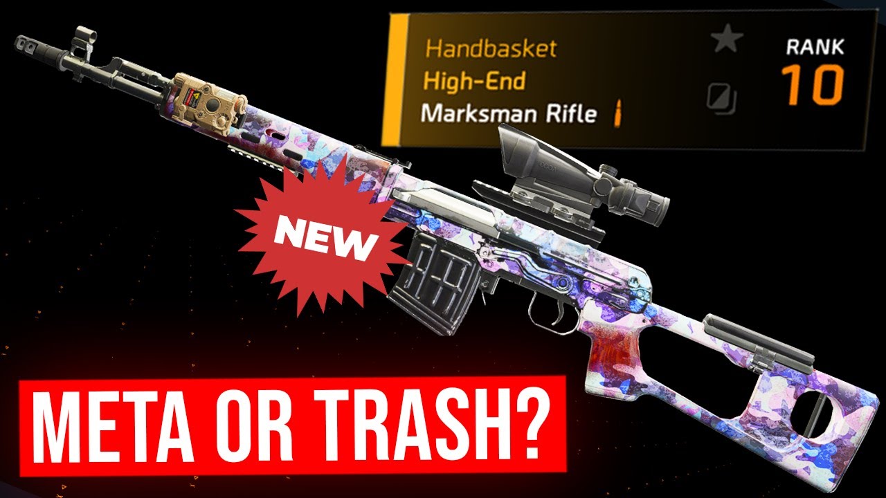 Is the New Handbasket META or TRASH? (The Division 2 Handbasket Build)