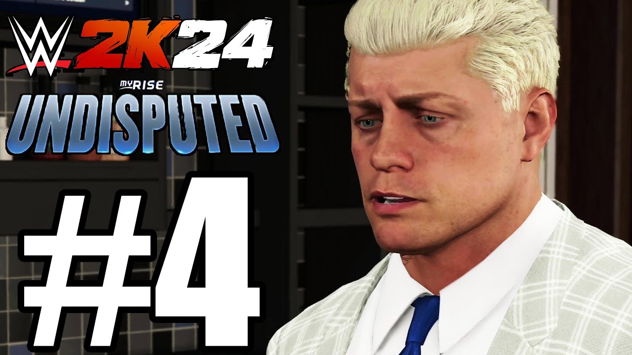 WWE 2K24 MyRise: Undisputed Gameplay Walkthrough Part 4 - War Games