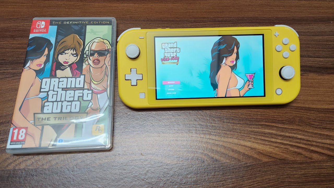 GTA TRILOGY | Vice City Gameplay | Nintendo Switch Lite