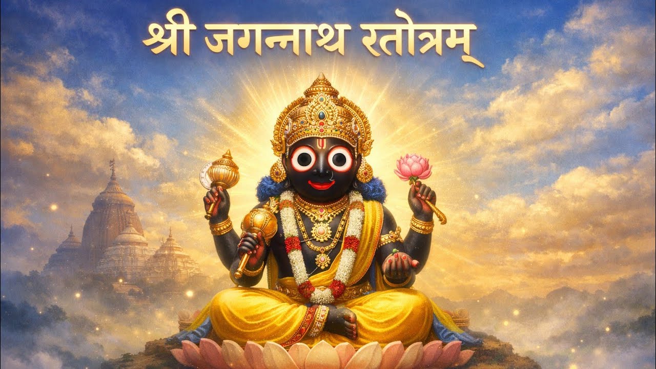 श्री जगन्नाथ स्तोत्रम् | Sri Jagannath Stotram | Nilachal Natha | Powerful Vishnu Stotra