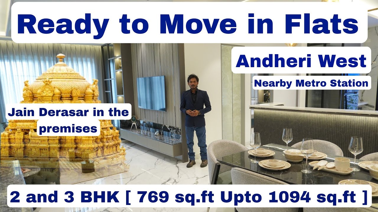 Ready to Move 2 BHK Flat in Andheri West | Biggest Carpet Of #2bhkflats  #3bhkflats