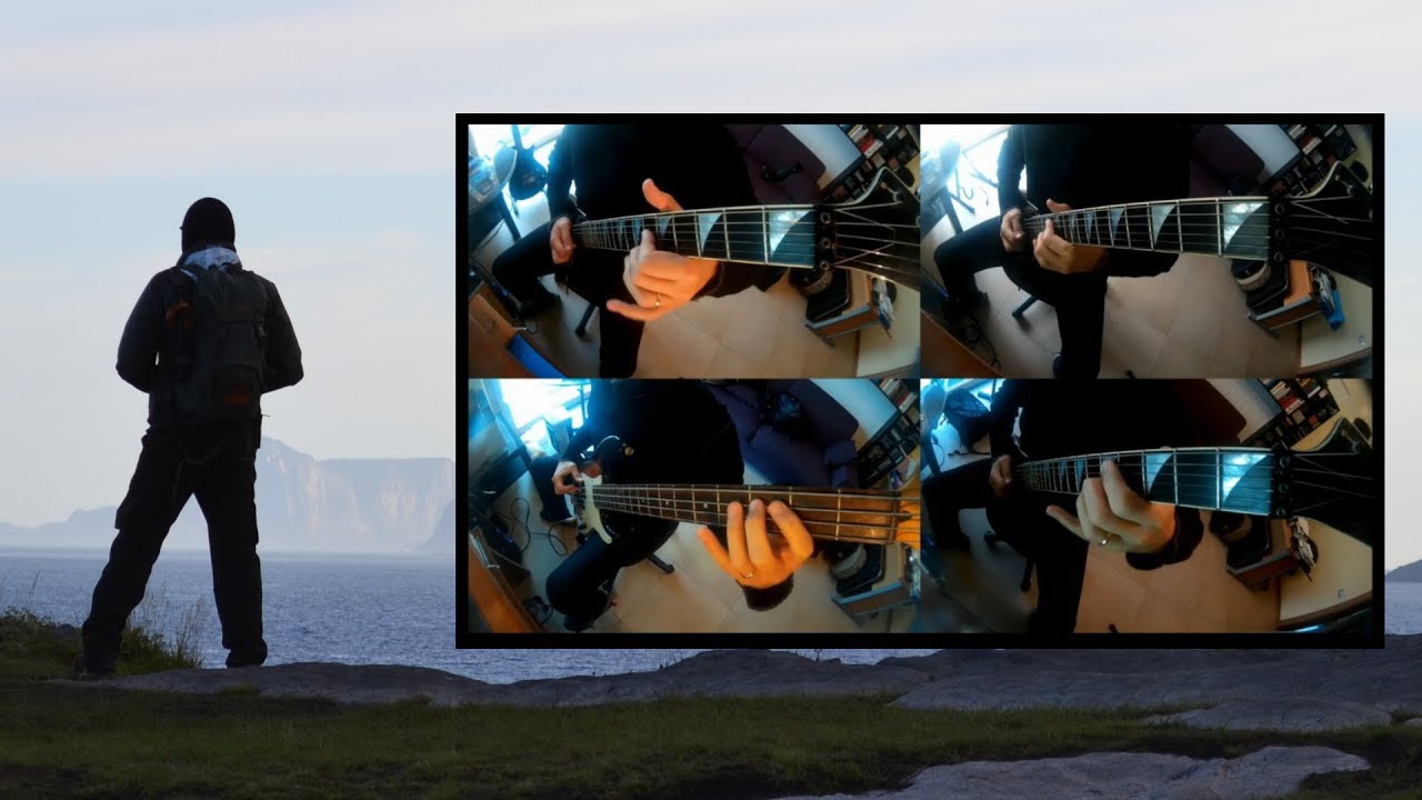 Guitar polyphonia - Pierluigi Aries Ammirata -Propositi in animo - Multiscreen Video