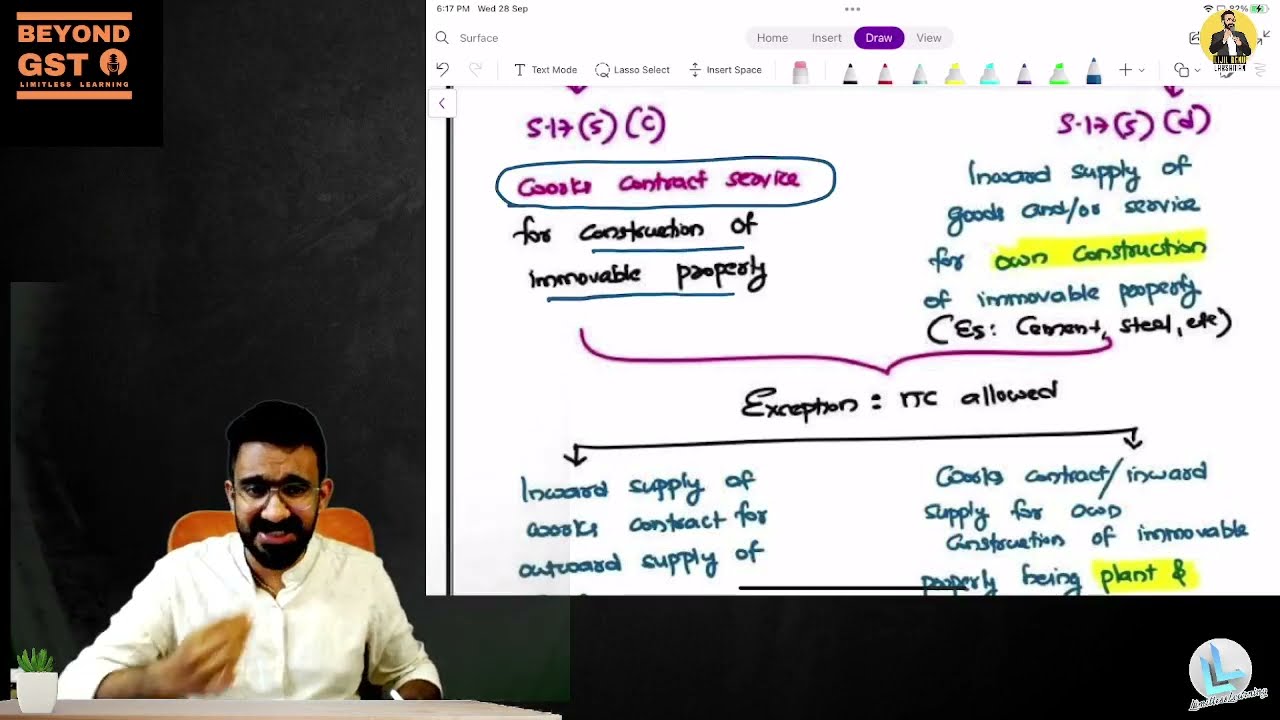 Pathshala : CA Inter GST FREE Revision ITC and Registration Nov 22 Exams CA LIJIL LAKSHMAN Part 2