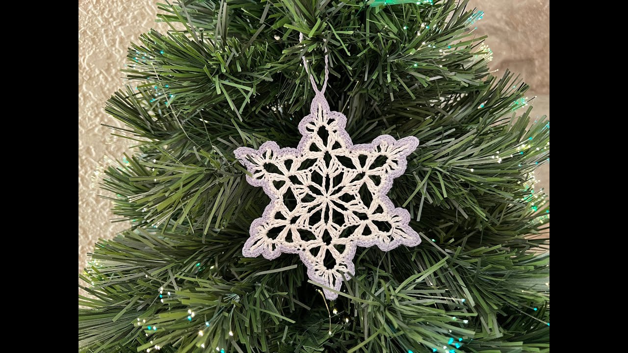 Frosted Snowflake 4, Crochet
