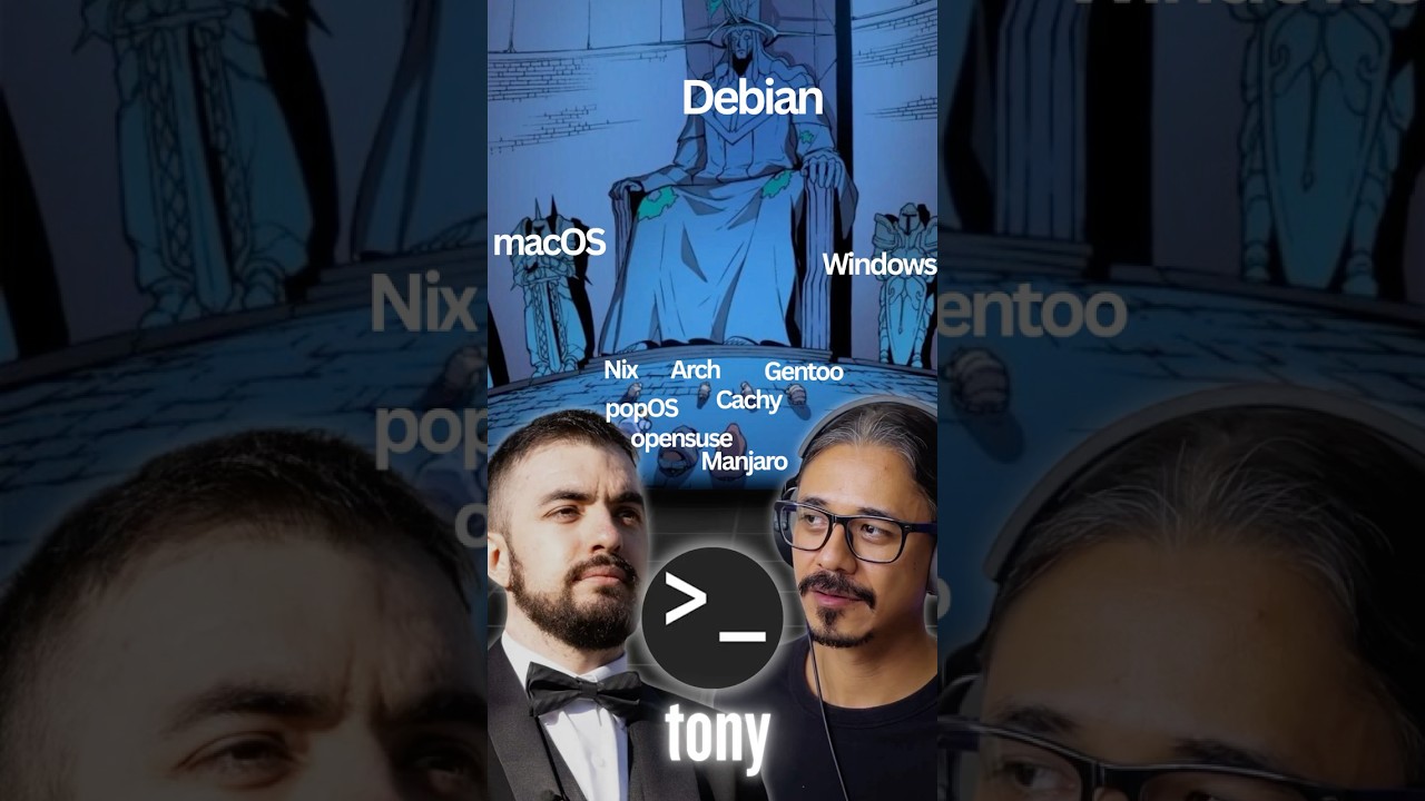 Debian &mdash; король #linkarzu #linux #nix