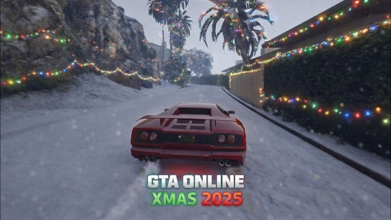 GTA Online XMAS is here! PS5 PRO Gameplay