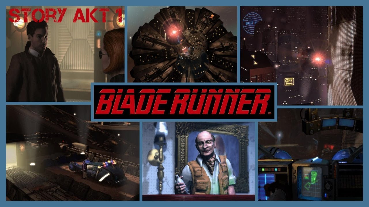Playthrough - Blade Runner - Akt 1 - PC Game - Deutsch