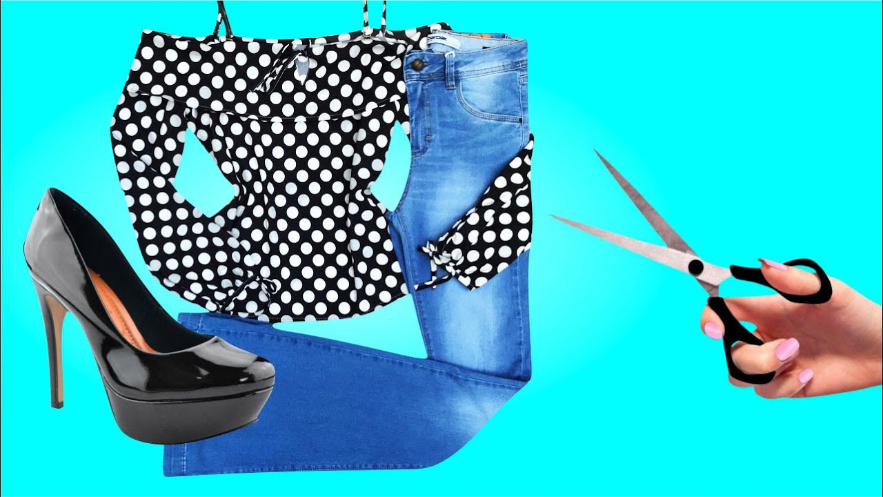 18 DICAS BRILHANTES DE ROUPAS E ACESSÓRIOS PARA GAROTAS  | ROUPAS CUSTOMIZADAS DIY | IDER ALVES