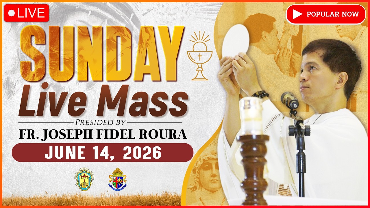 SUNDAY FILIPINO LIVE MASS TODAY II JUNE 14, 2026 II FR. JOSEPH FIDEL ROURA