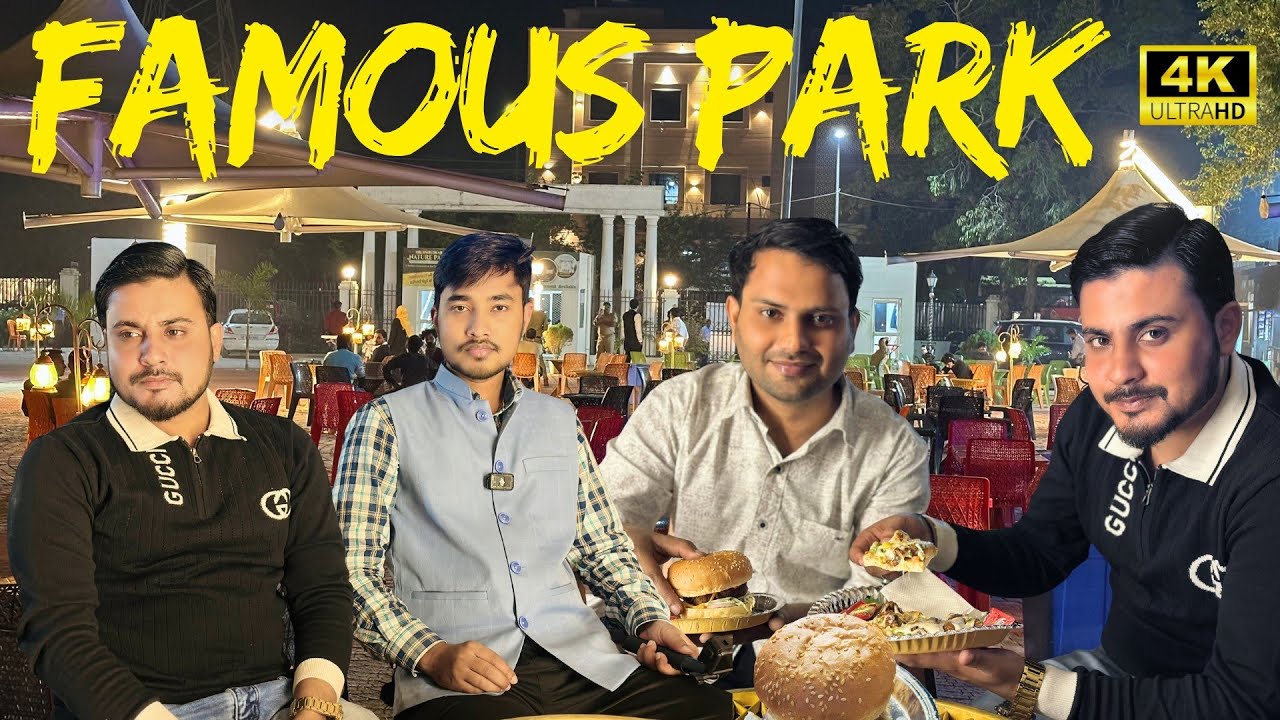 यह है मुरादाबाद का सबसे बड़ा पार्क || Biggest Park of Moradabad Ambedkar Park || 4K HDR