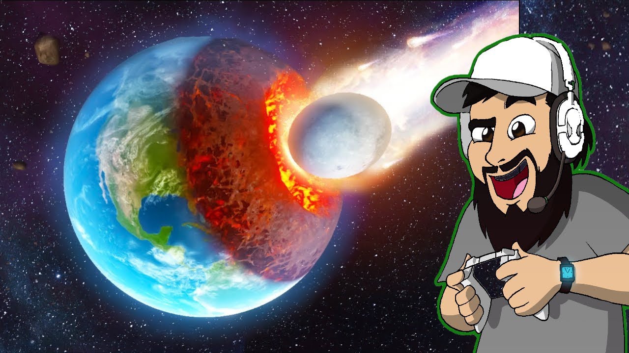 MOON ATTACK ON  EARTH | SOLAR SMASH