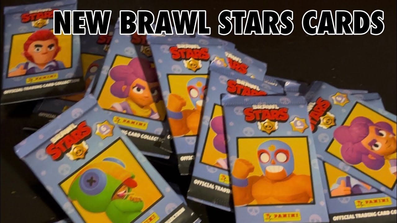 I bought the NEW Brawl Stars Trading Cards