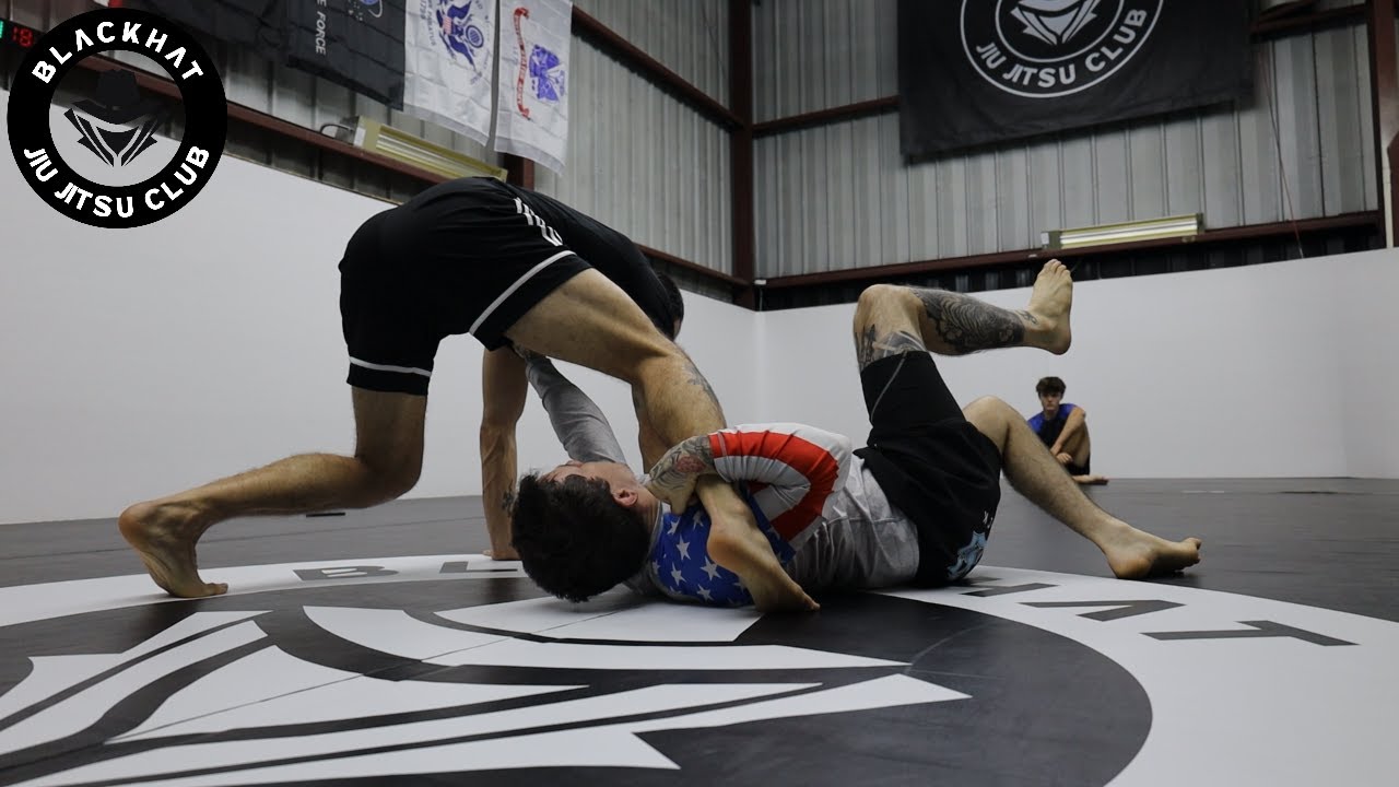 How to Escape Knee on Belly in Jiu Jitsu | Live Rolls at Blackhat Jiu Jitsu Club