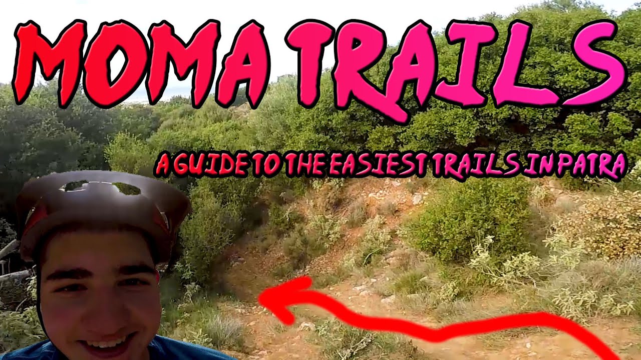 THESE TRAILS ARE AMAZING FOR BEGGINERS | MTB IN GREECE | MOMA TRAILS