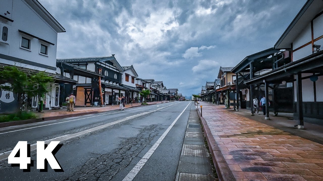 【4K JAPAN】Cycling to 300 years old Area in Niigata #Japan #cycling