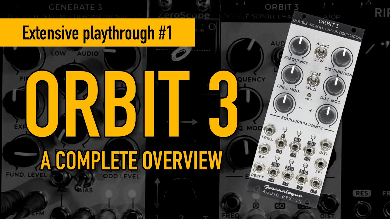 ORBIT 3 Extensive Playthrough #1 / complete overview / strange attractors