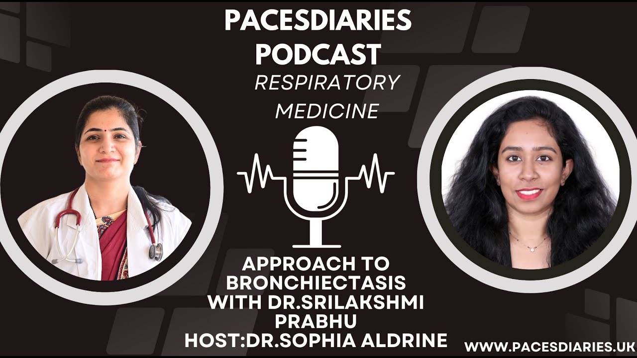 PACESDIARIES ПРЕДСТАВЛЯЕТ ПОДХОД К ЛЕЧЕНИЮ БРОНХОЭКТАЗИИ ДЛЯ MRCP ВЕЛИКОБРИТАНИИ PACES/GENERAL IN...