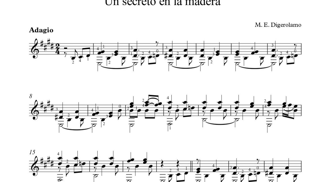 Un secreto en la madera - M. E. Digerolamo