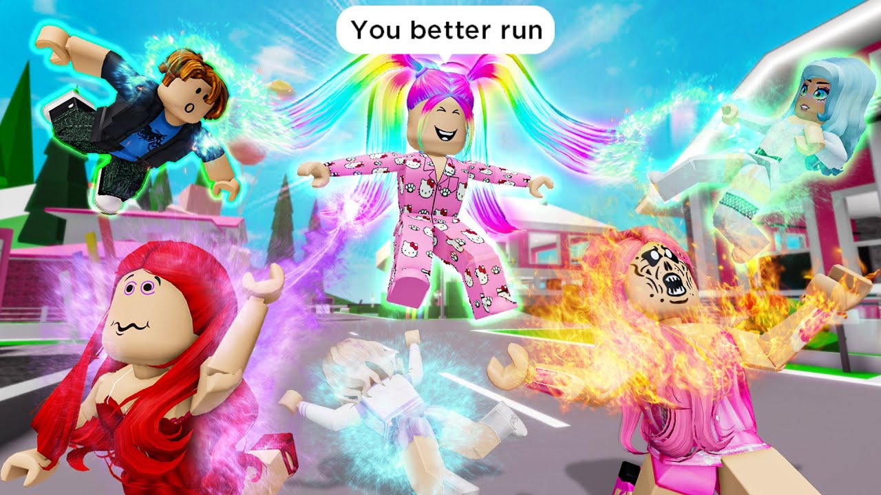 BARBIE 8: SUPERPOWER OF RAINBOW HAIR (ALL BARBIE EPISODES) 👸🏻 Roblox Brookhaven 🏡 RP - Funny Moments