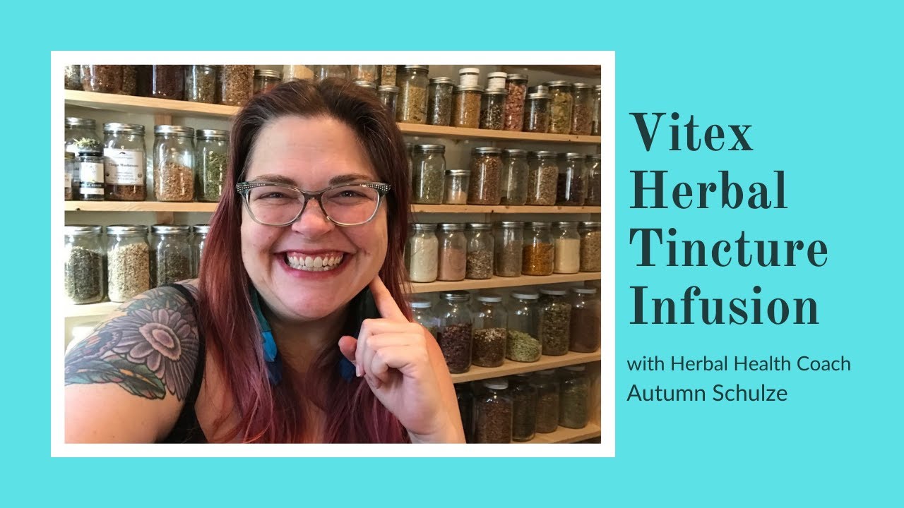 DIY Hormone Supporting Vitex Berry Tincture Demo - How to infuse an herbal tincture.