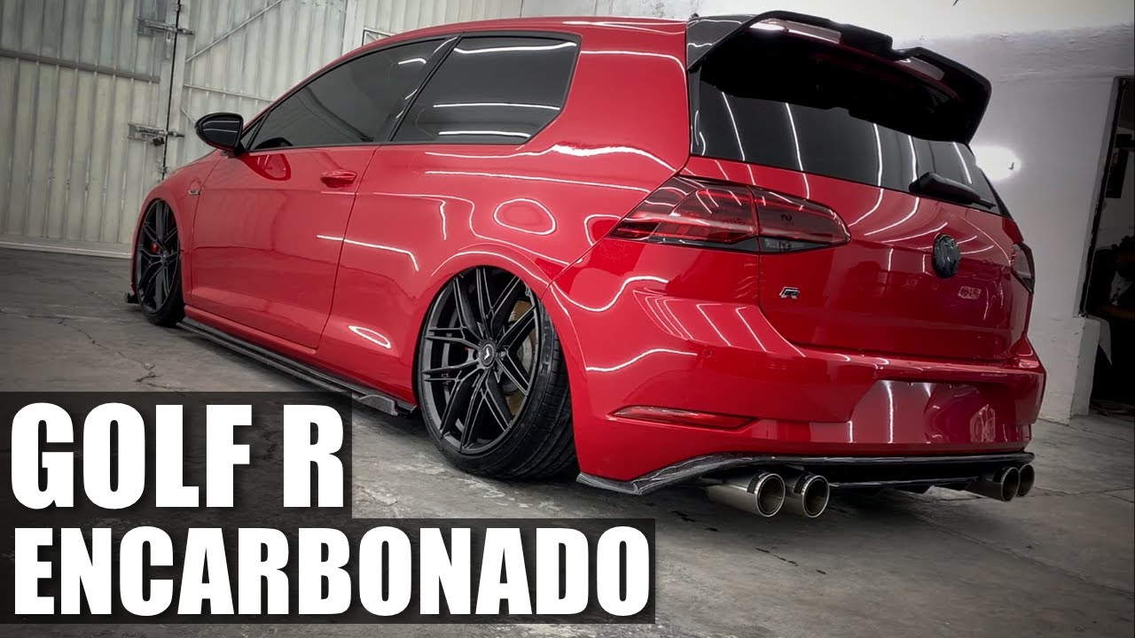 GOLF R CON MUCHA FIBRA DE CARBONO (RECARO SPORTSTER, AIRLIFT, EVENTURI, REMUS,) || INFINIX MX