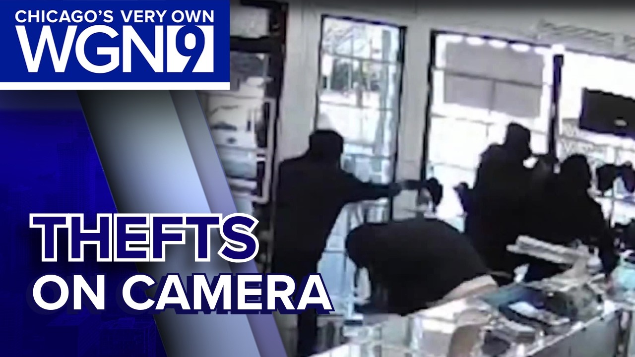 Thefts caught on surveillance cameras in Chicago | Caught on Camera