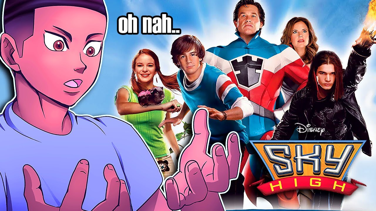 Sky High was a WEIRD Moive..