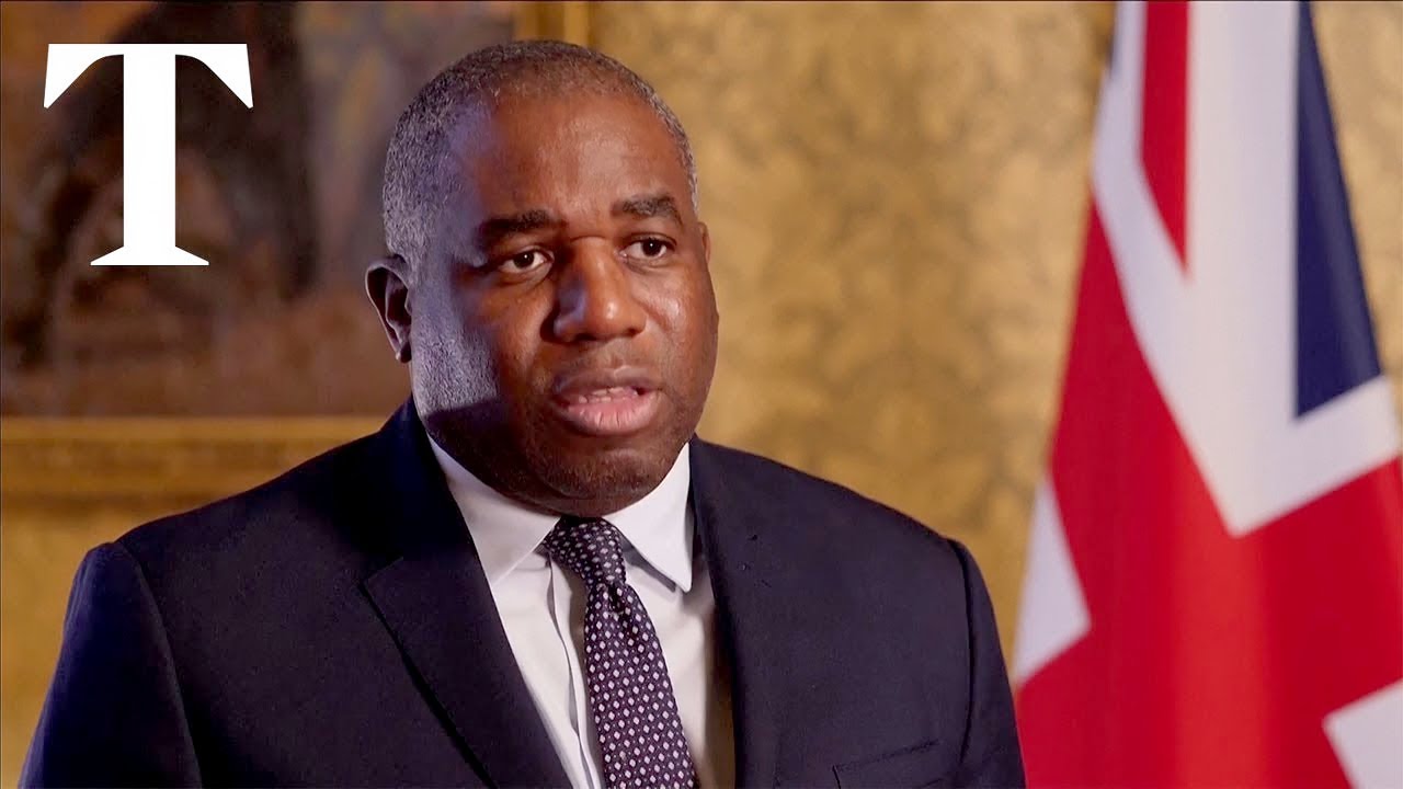 David Lammy announces &pound;50m aid package for Syria