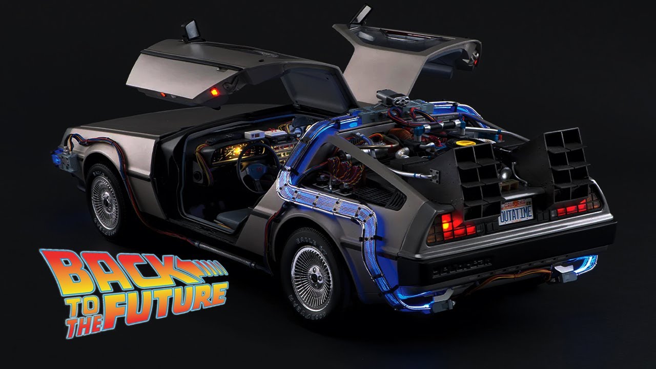 I built my dream car using stop-motion animation - the DeLorean DMC12, which from Back to the Future